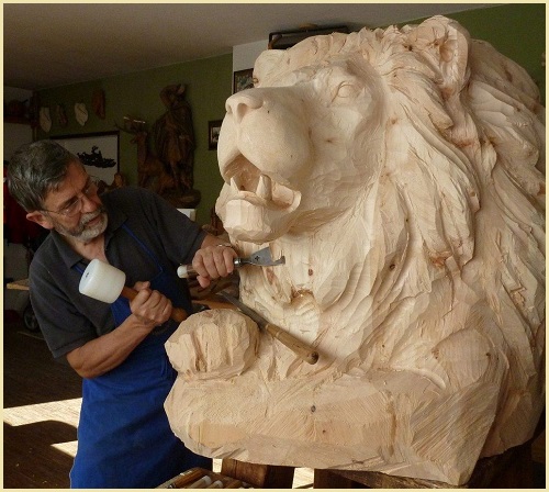 Производство деревянных скульптур